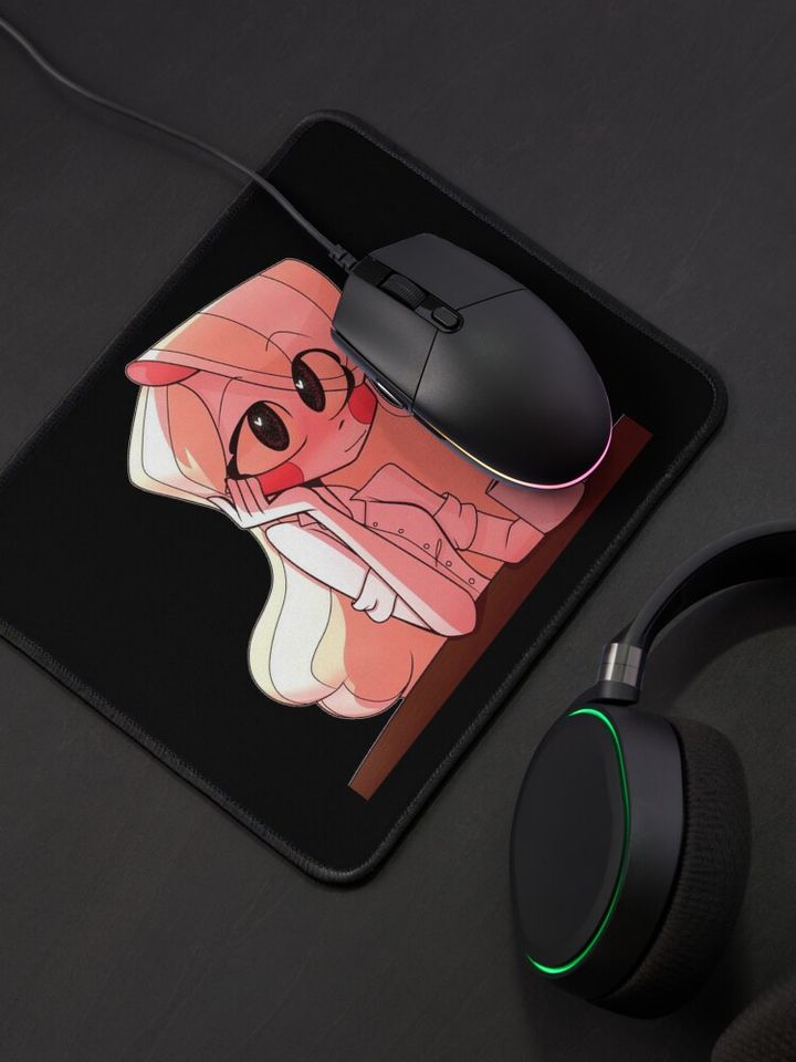 Charlie Hazbin Hotel Mouse Pad, Hazbin Hotel Decor