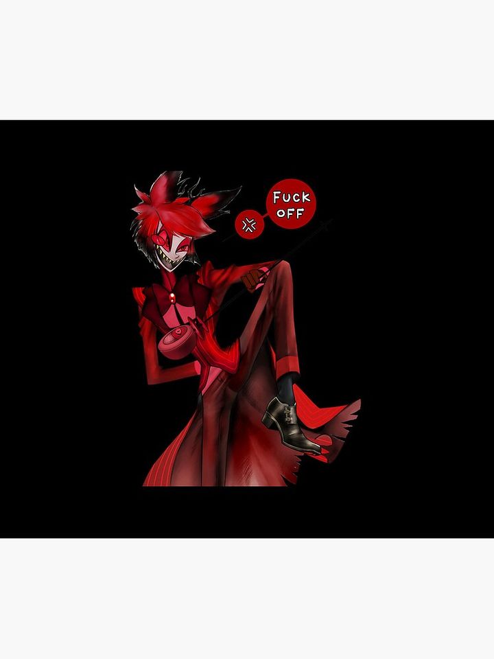 Alastor Hazbin Hotel Mouse Pad, Hazbin Hotel Decor