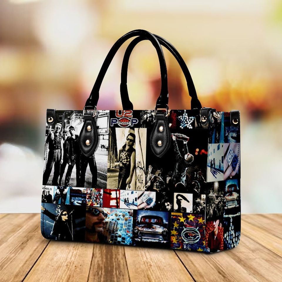 U2 Leather Bag, Music Leather Handbag