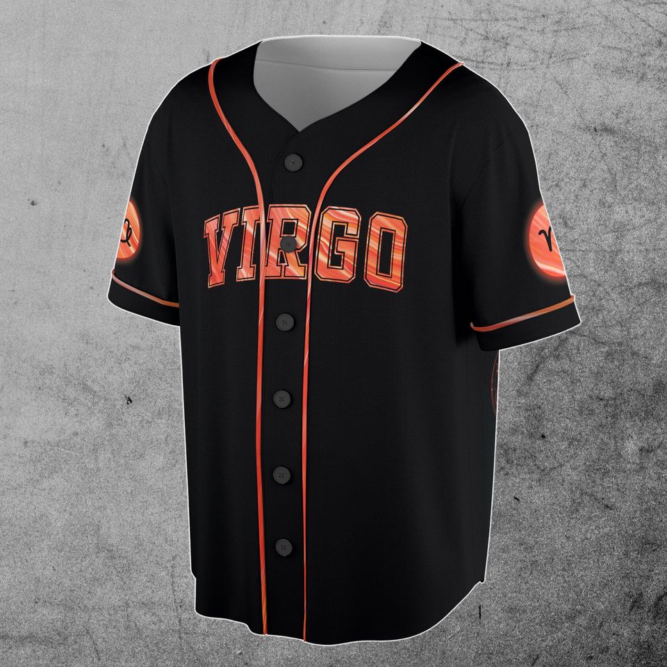 Virgo Baseball Jersey, Zodiac Jersey, Birthday Gift