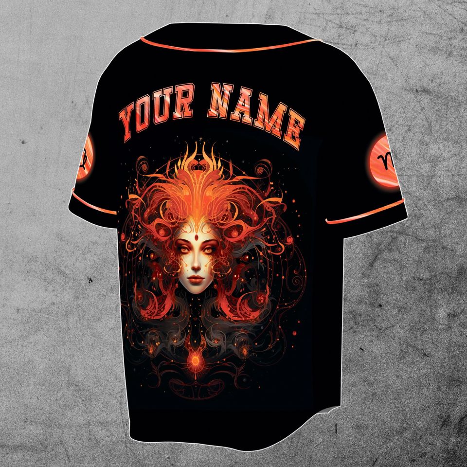Virgo Baseball Jersey, Zodiac Jersey, Birthday Gift
