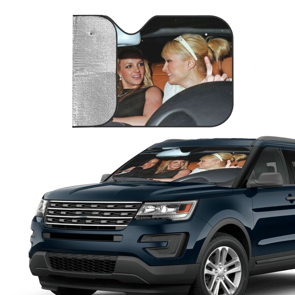 Paris Linsay Lohan Britney Spears Sunshade Windscreen