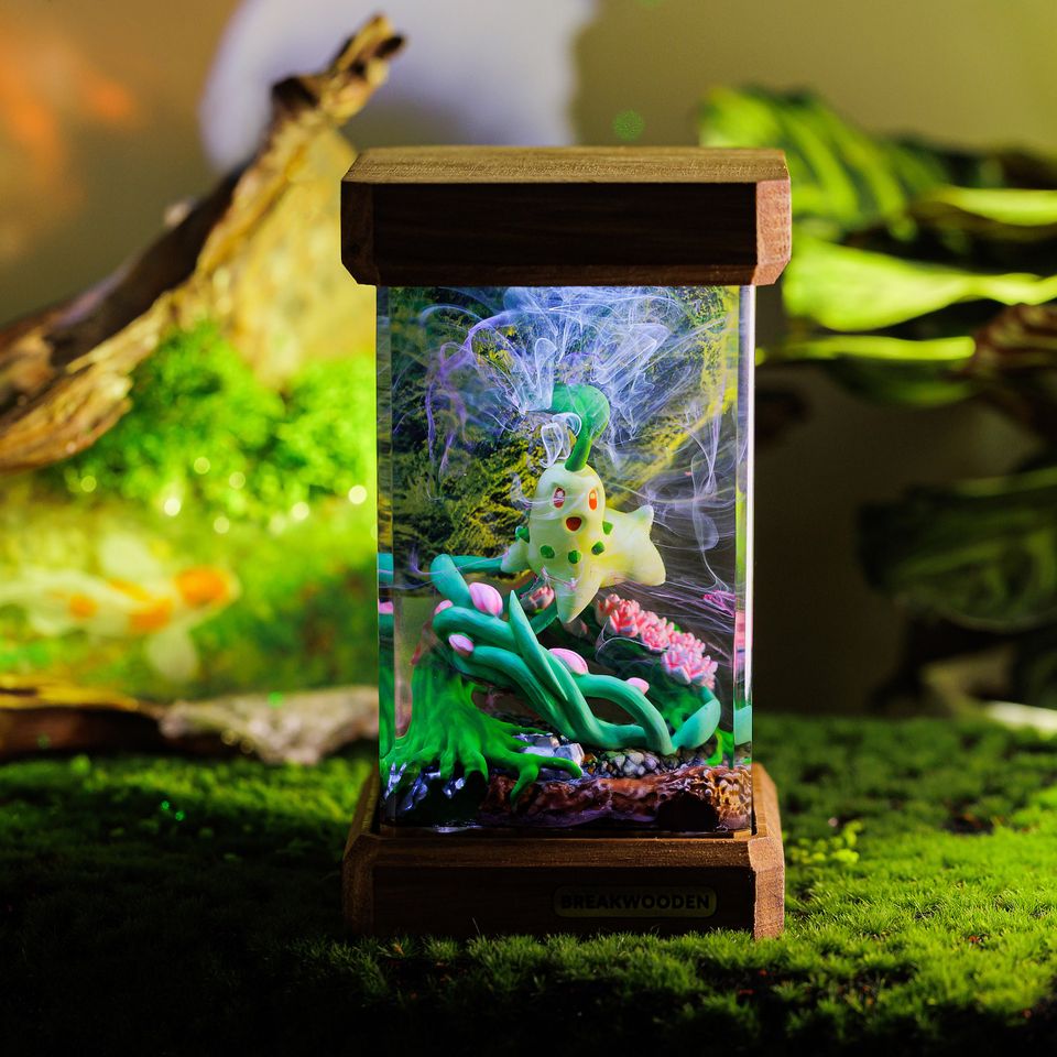 CHICORITA ANIME Artisan Keycap, Spacebar Keycap, Keycap Set, Cute Keycap