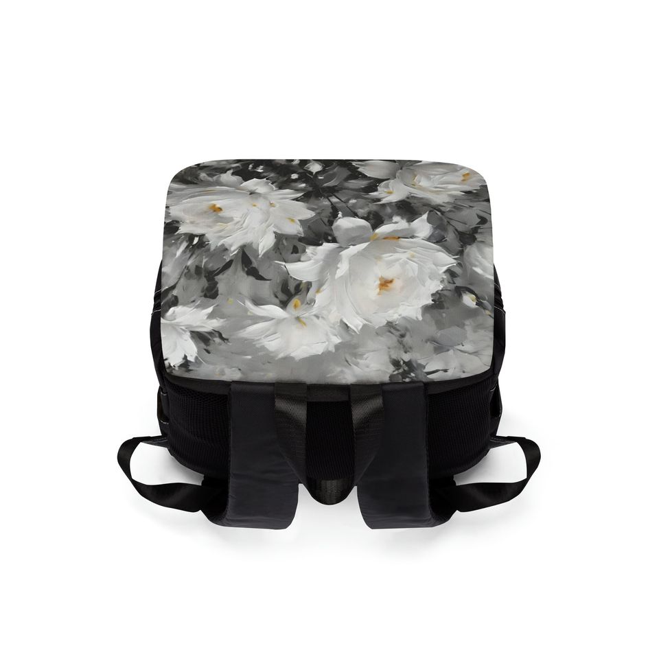 Floral Unisex Casual Shoulder Backpack