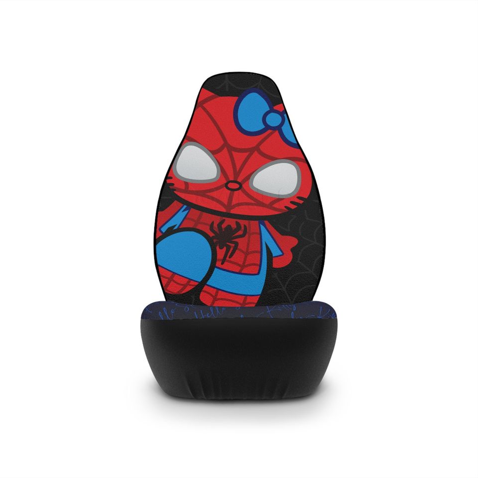 Spider-Man and Hello Kitty Car Seat Covers