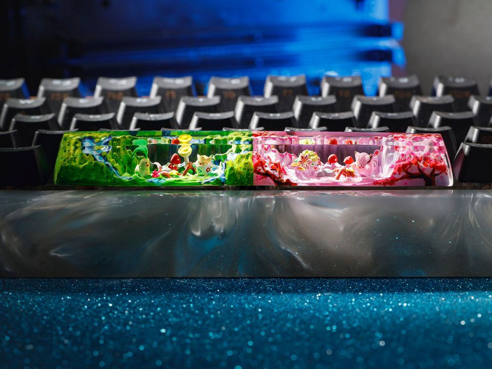 Cubone PKM Artisan Keycap, Spacebar Keycap, Keycap Set, Cute Keycap