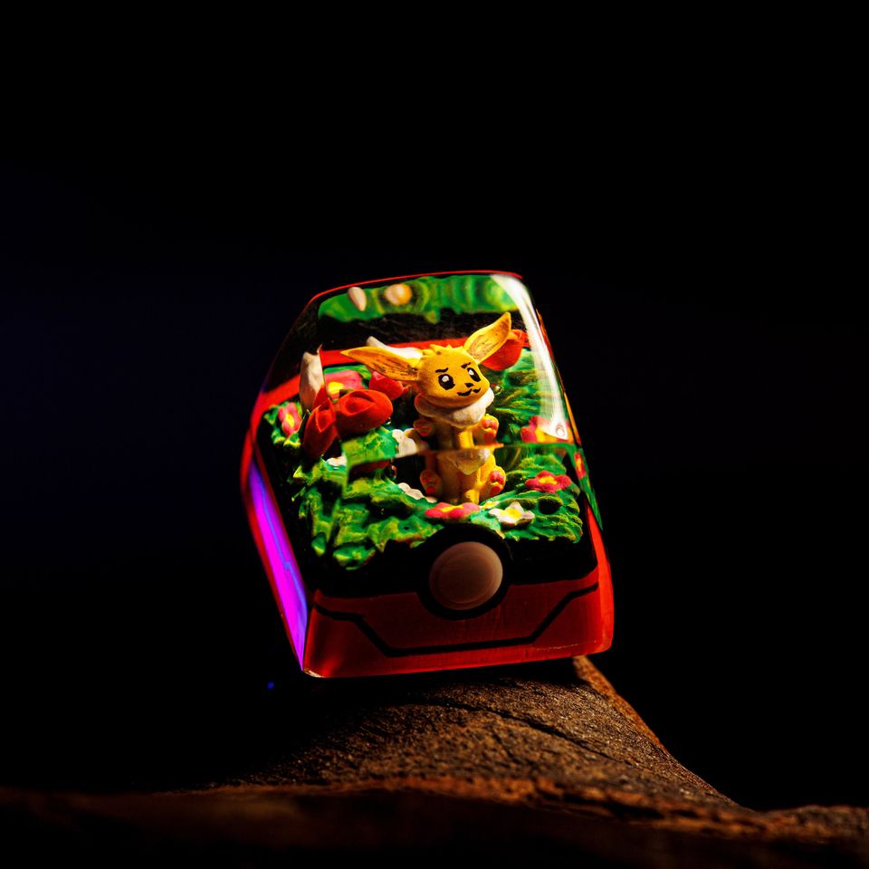 PKM Artisan Keycaps, Spacebar Keycap, Keycap Set, Cute Keycap