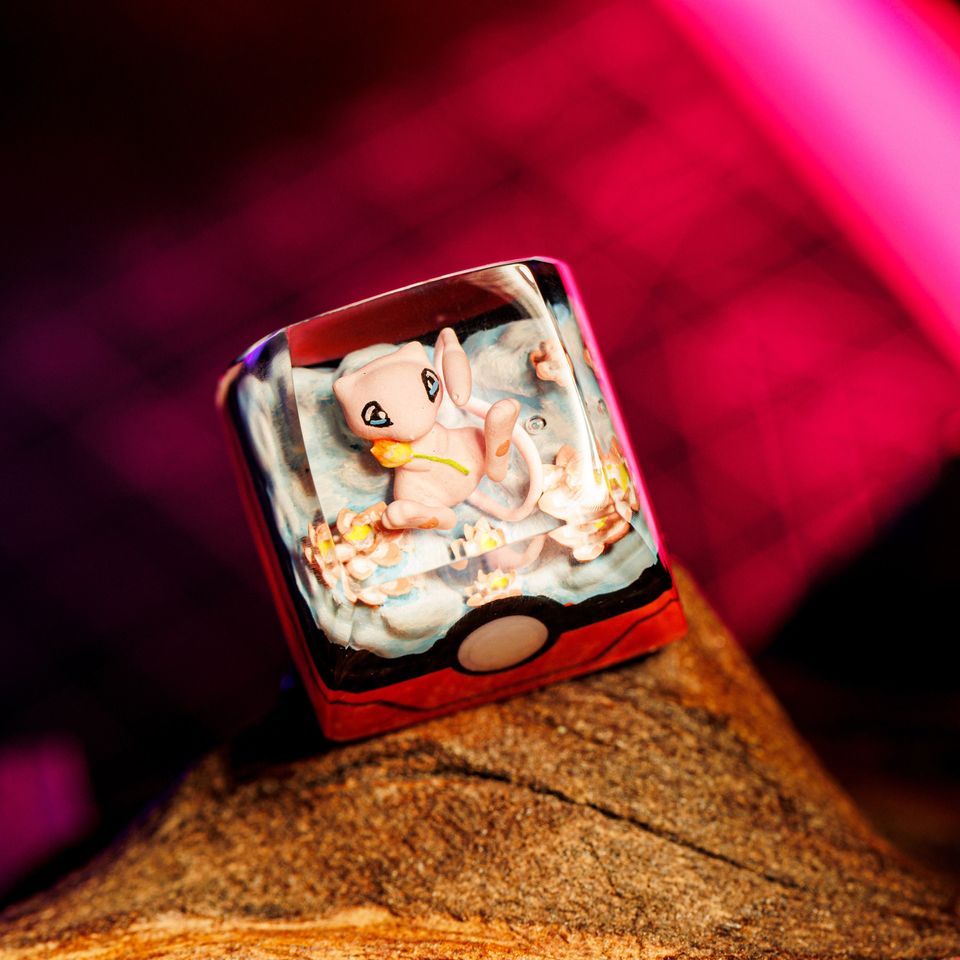 PKM Artisan Keycaps, Spacebar Keycap, Keycap Set, Cute Keycap