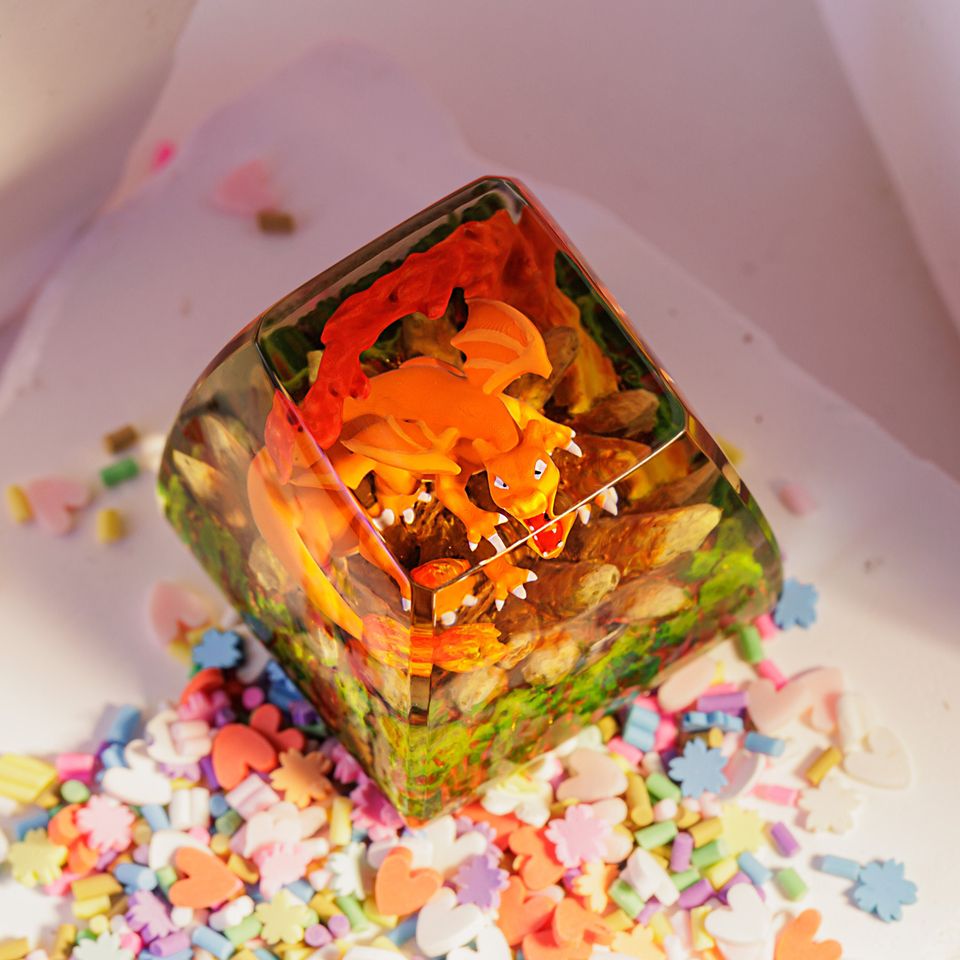 PKM Artisan Keycaps, Spacebar Keycap, Keycap Set, Cute Keycap