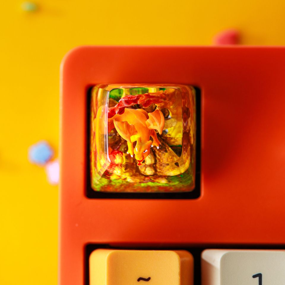 PKM Artisan Keycaps, Spacebar Keycap, Keycap Set, Cute Keycap