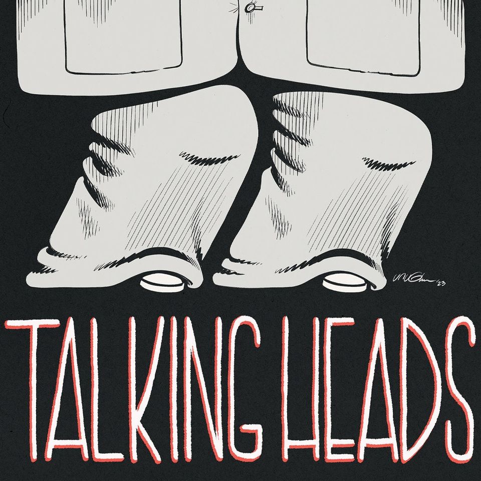 Talking Heads "Stop Making Sense" Poster