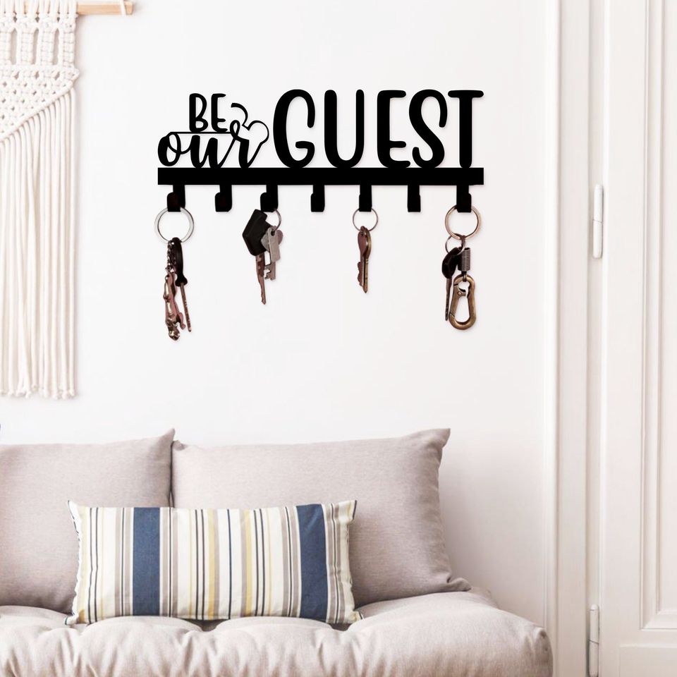 Be our Guest Key Holder, Beauty and Beast Key Holders