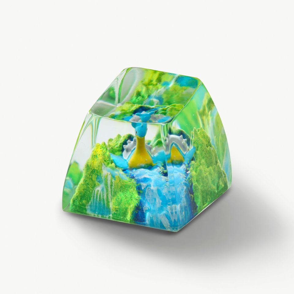 Lapras PKM Artisan Keycap, Spacebar Keycap, Keycap Set, Cute Keycap