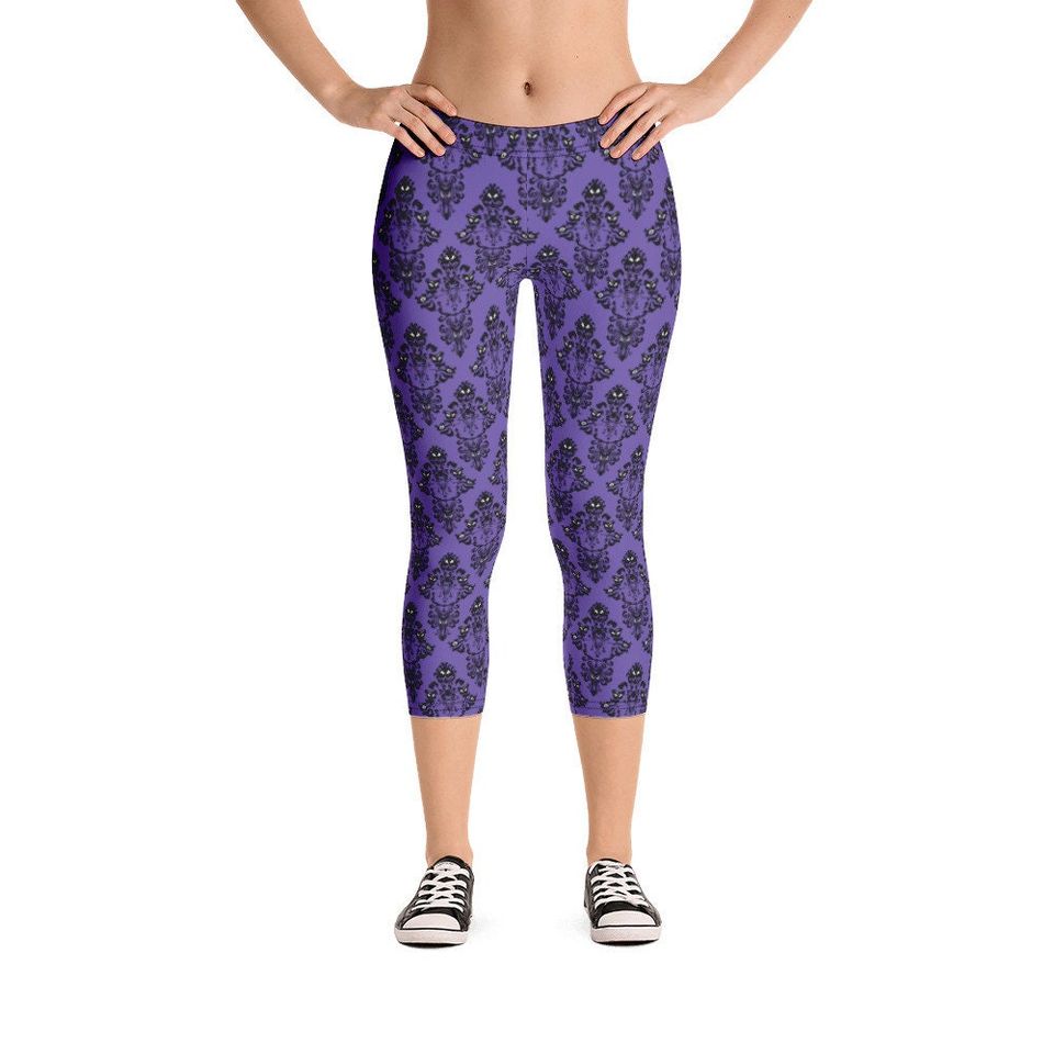 Haunted Mansion Capri Leggings
