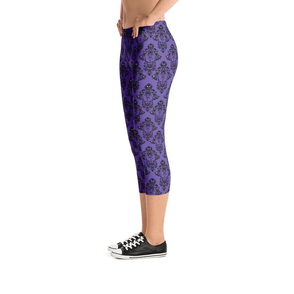 Haunted Mansion Capri Leggings