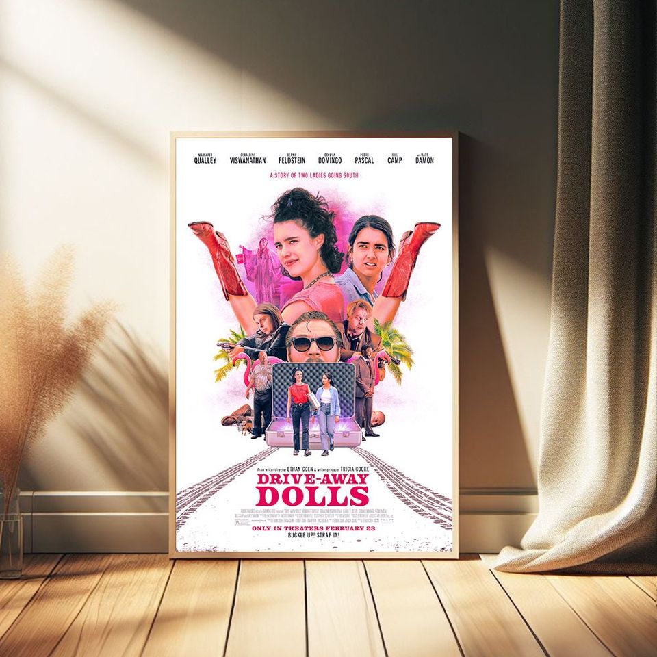 Drive-Away Dolls Movie Poster, Room Decor, Home Decor