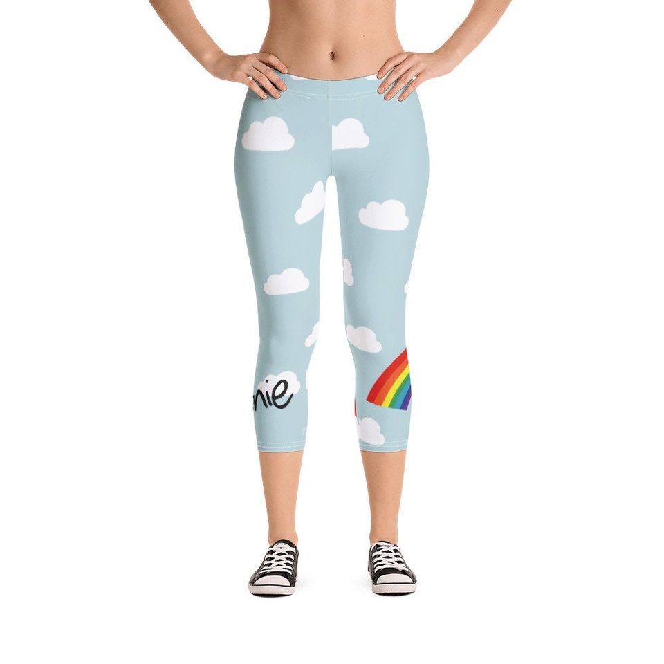 Made Toy Running Costume Capri Leggings