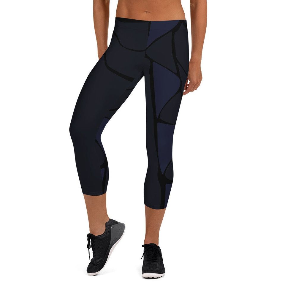 Hades Running Costume Capri Leggings