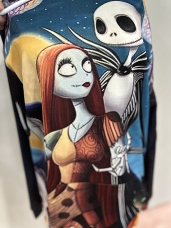 The Nightmare Before Christmas Hoodie, Jack & Sally 3D Hoodie