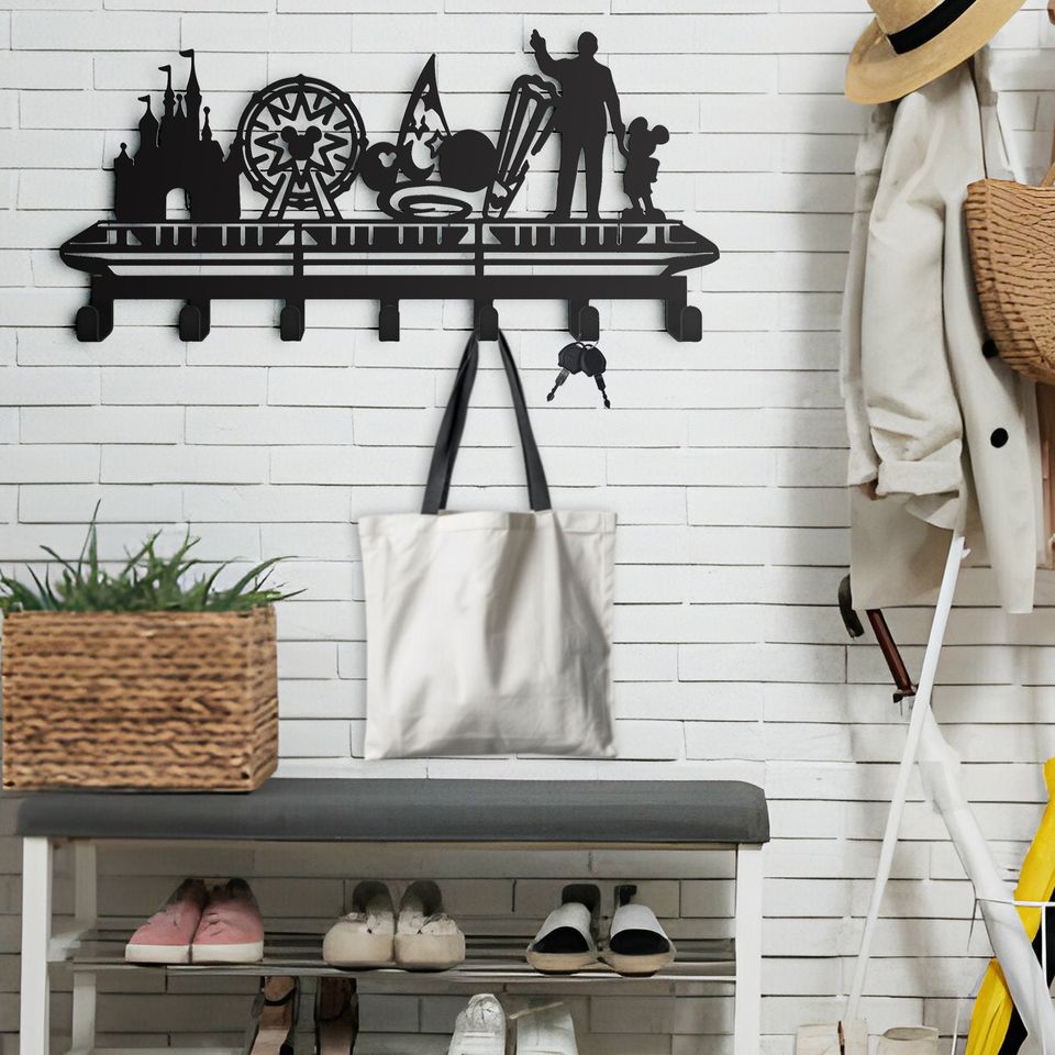 Mickey Monorail Key Holder, Disney Housewarming Gifts