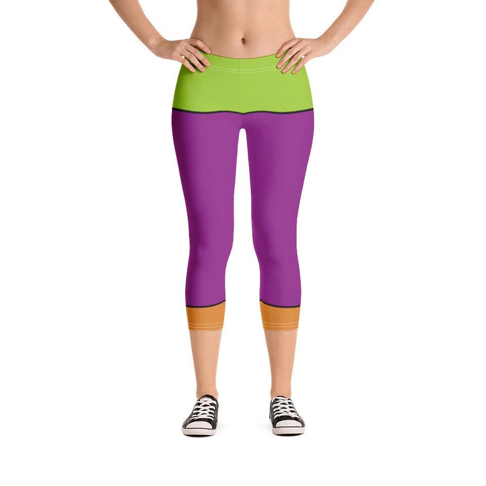 48.6 Dwarf Running Costume Capri Leggings