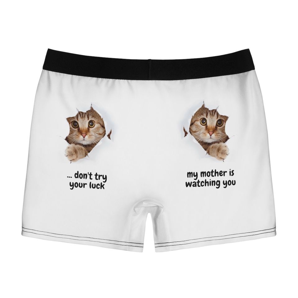 Humorous Men's Boxers, Funny Gift for Him