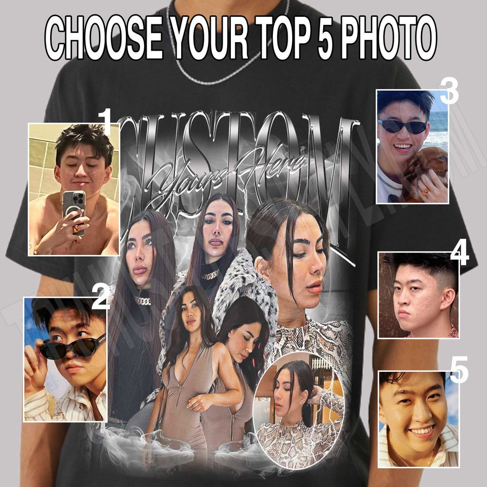 Custom Bootleg Rap Tee, Custom Kpop bias Graphic 90s Tshirt