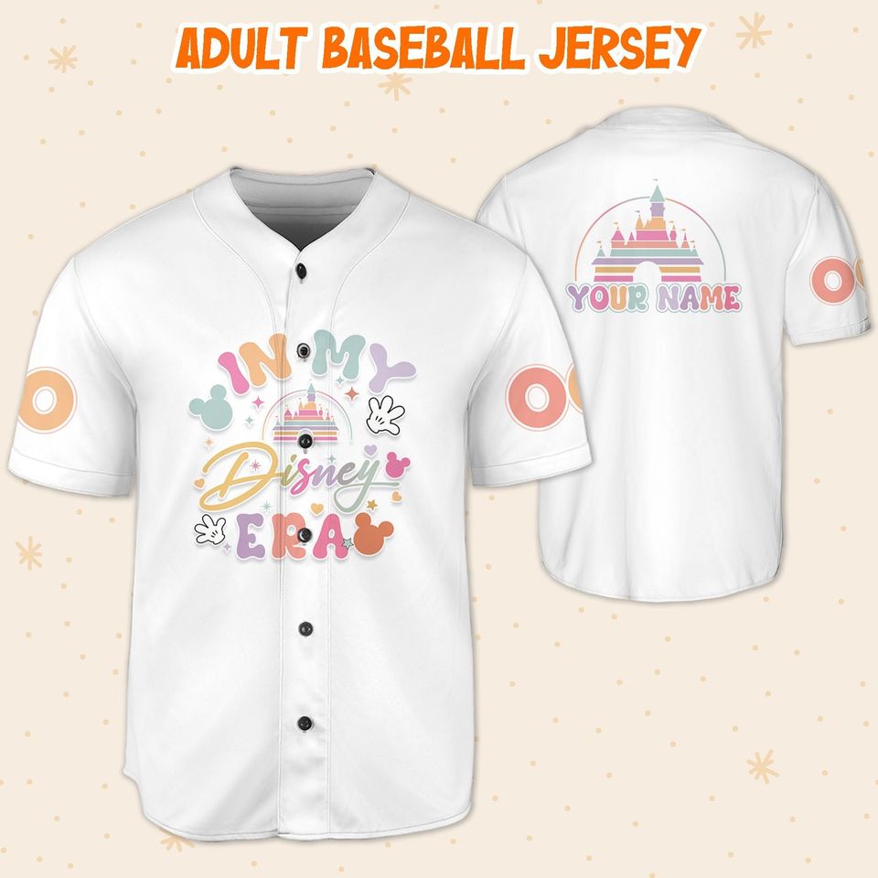 Personalized In My Disney Era Bella Baseball Jersey