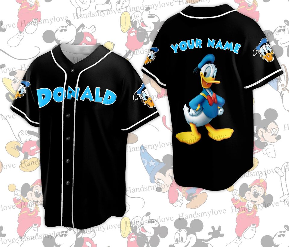 Custom Disneyland Baseball Jersey