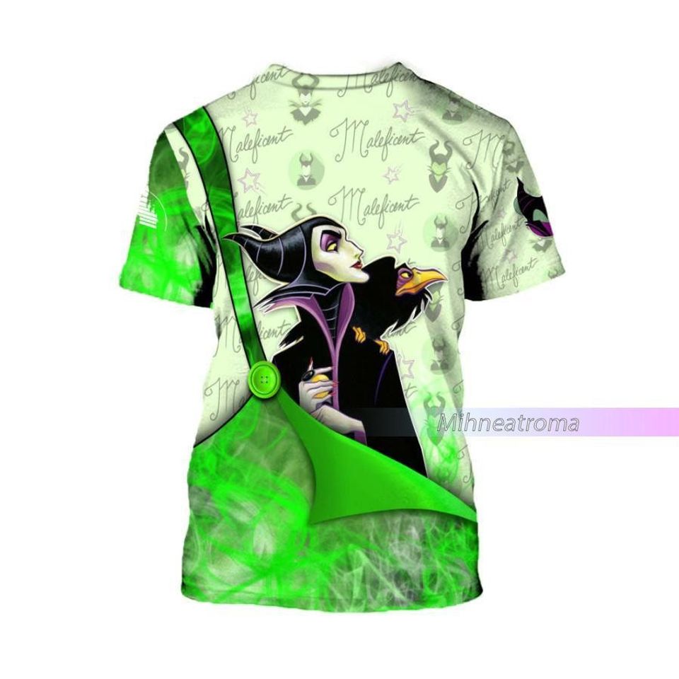 Maleficent Disney Villain 3D Shirt
