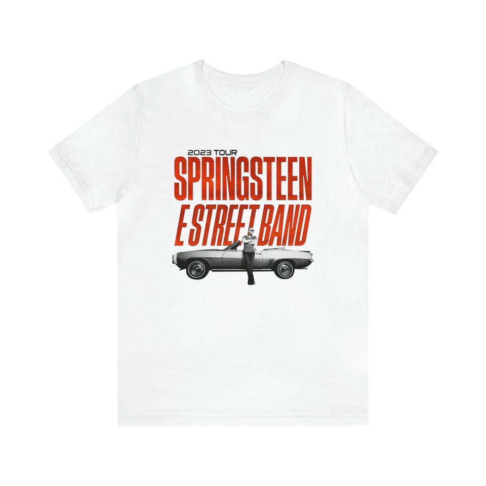 Bruce Springsteen Shirt, The Boss, E Street Band Shirt