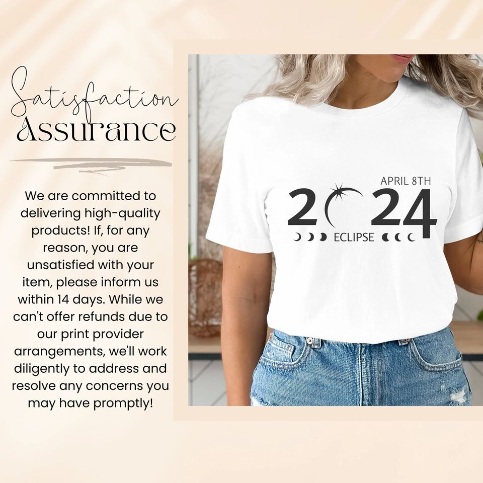 Total Solar Eclipse April 2024 Shirt, American Solar Eclipse 4.8.24 Tshirt