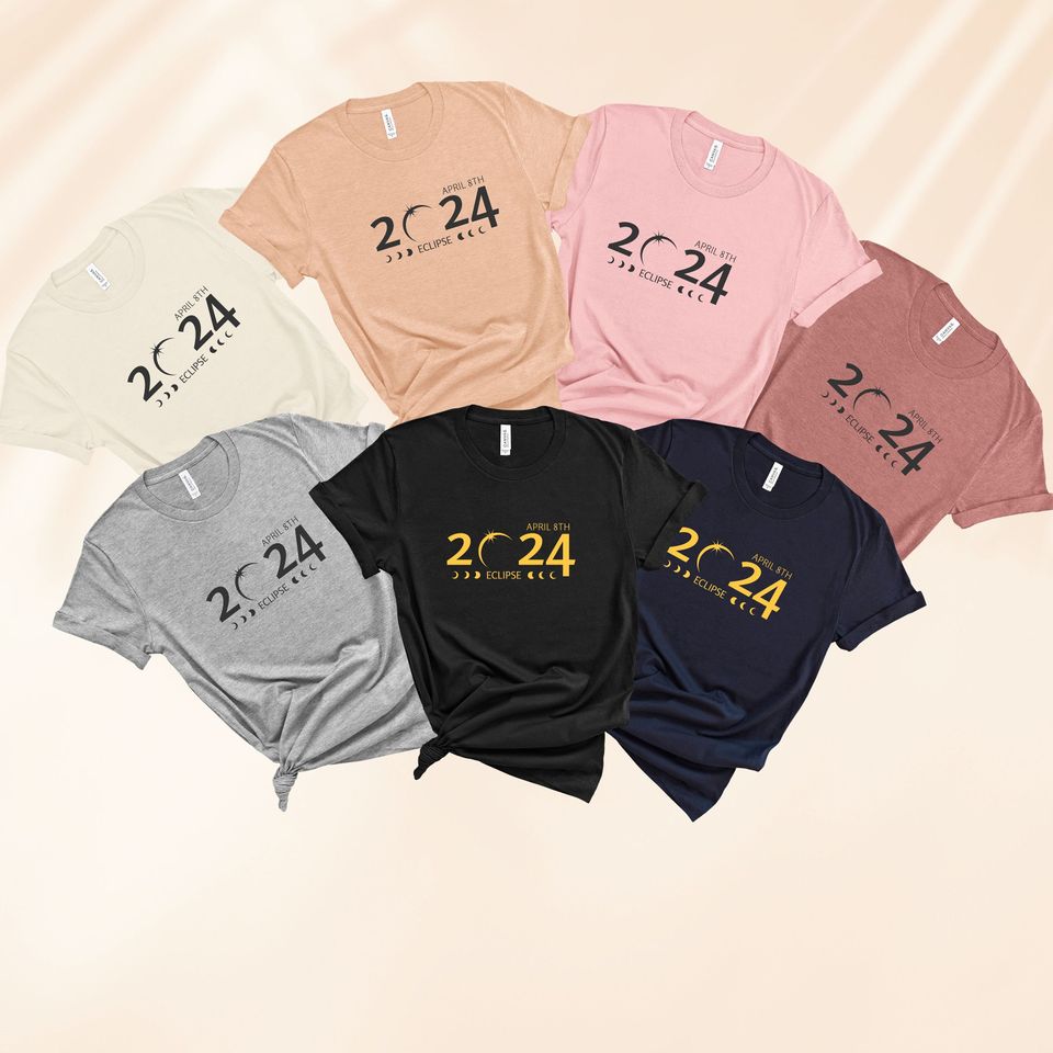 Total Solar Eclipse April 2024 Shirt, American Solar Eclipse 4.8.24 Tshirt