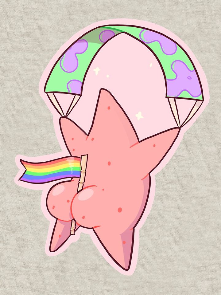 Patrick Star Butt Pride Sweatshirt