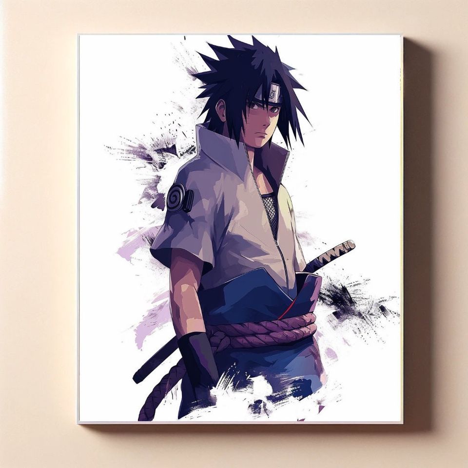 Narutoo Art Poster, Wall Art, Anime Poster