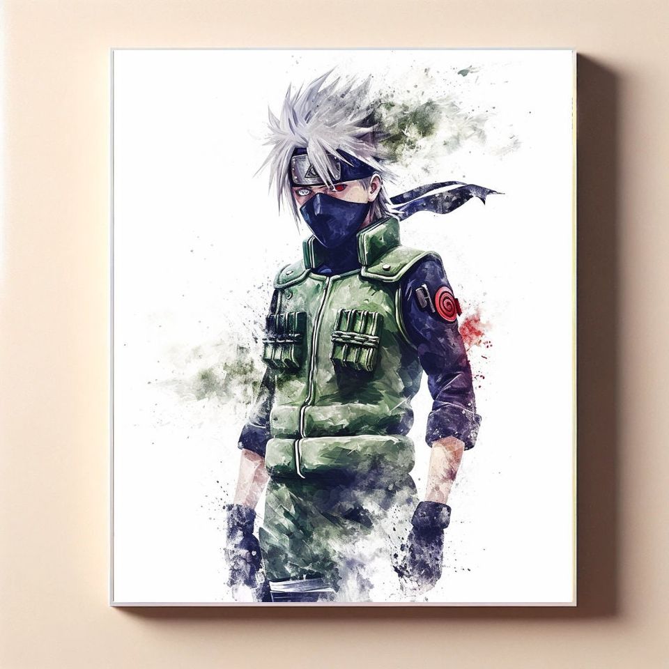 Narutoo Art Poster, Wall Art, Anime Poster