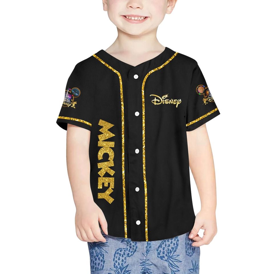 Personalized Mickey Disney Vacation Baseball Jersey, Disney Jersey