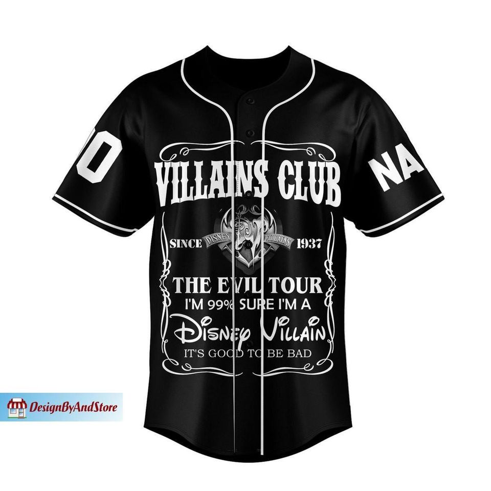 Evil Queen Baseball Shirt, Evil Queen Jersey, Disney Villain Baseball Jersey