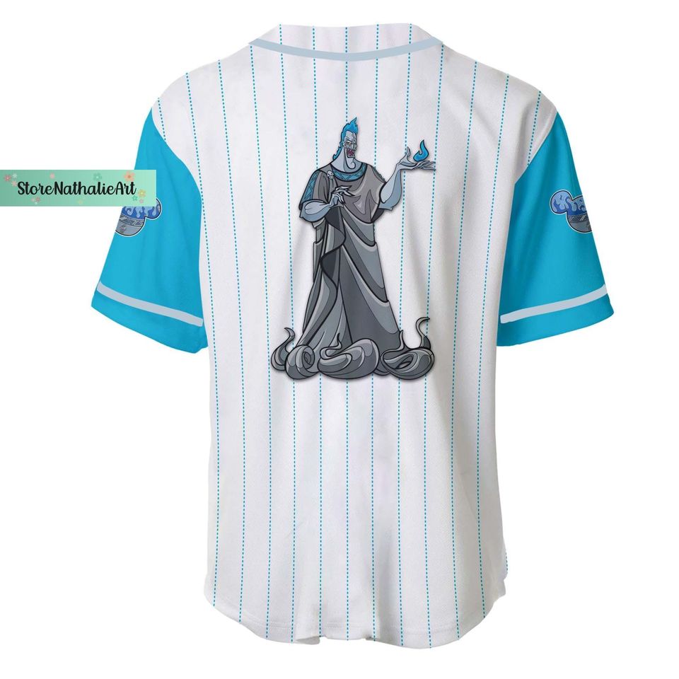 Disney Hades Jersey, Disney Hades Baseball Jersey