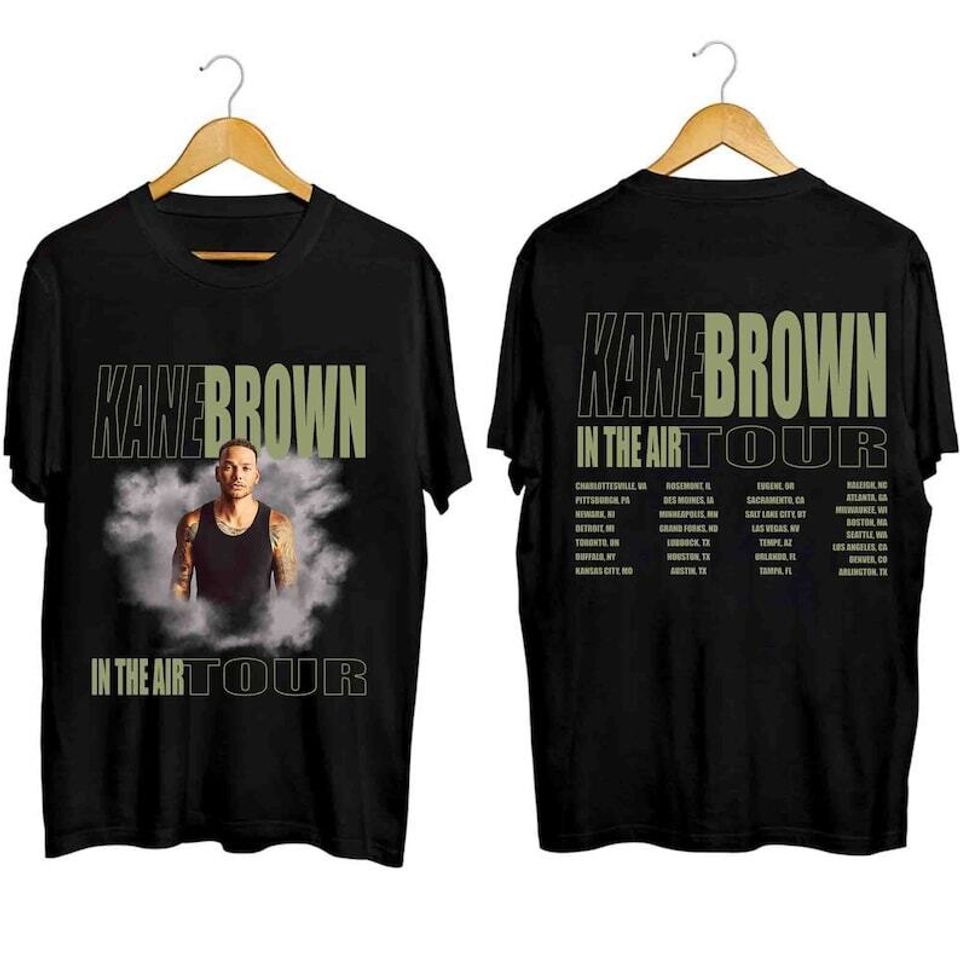 Kane Brown Fan Shirt, Kane Brown 2024 Concert Shirt, In The Air Concert Shirt