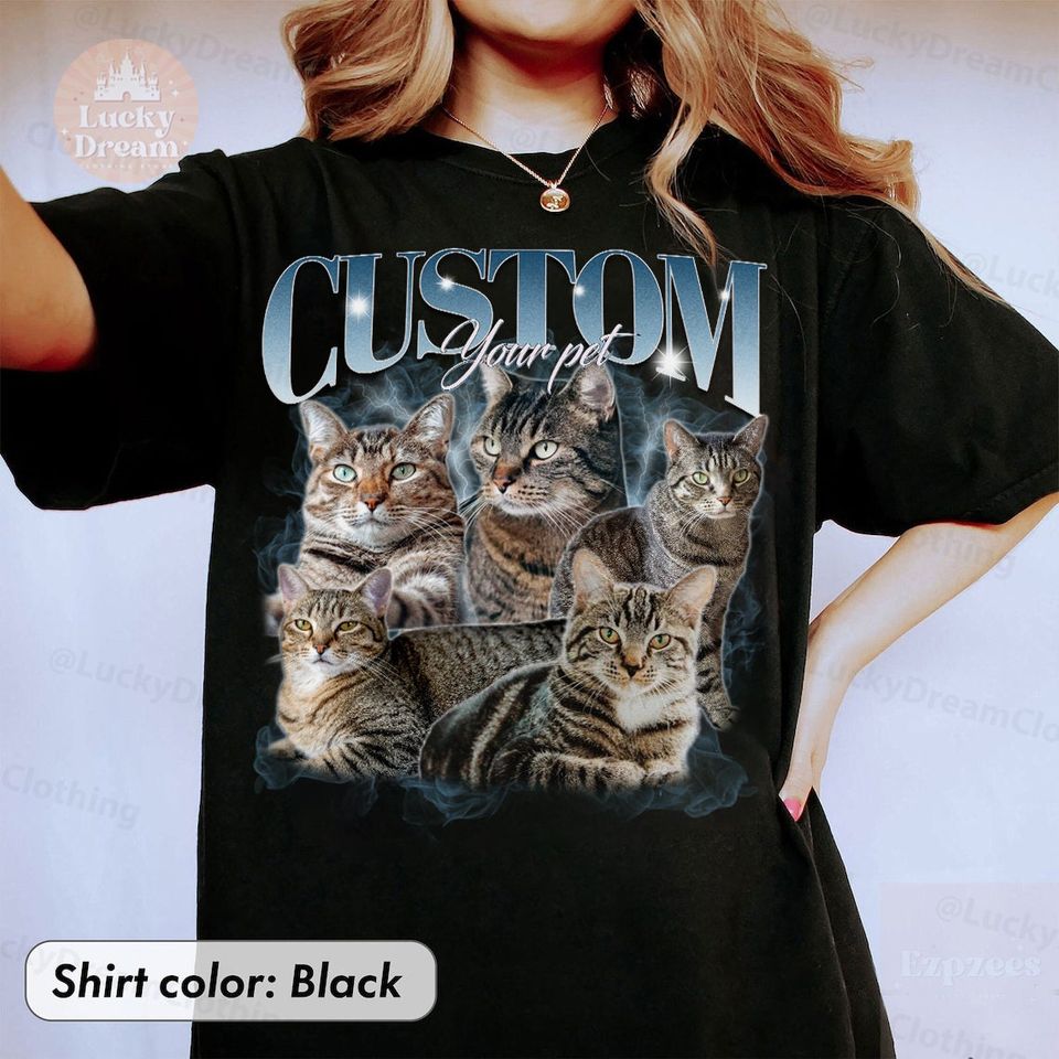 CUSTOM Bootleg Rap PET Shirt, Custom Pet, Custom Photo