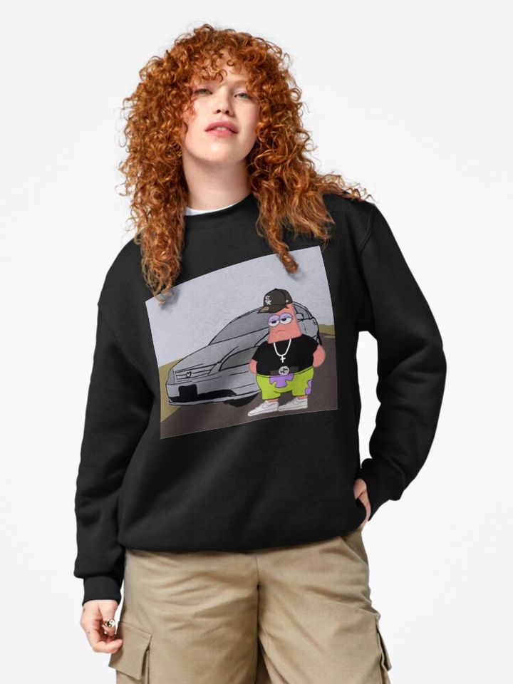 Gangster Patrick Star Funny Sweatshirt
