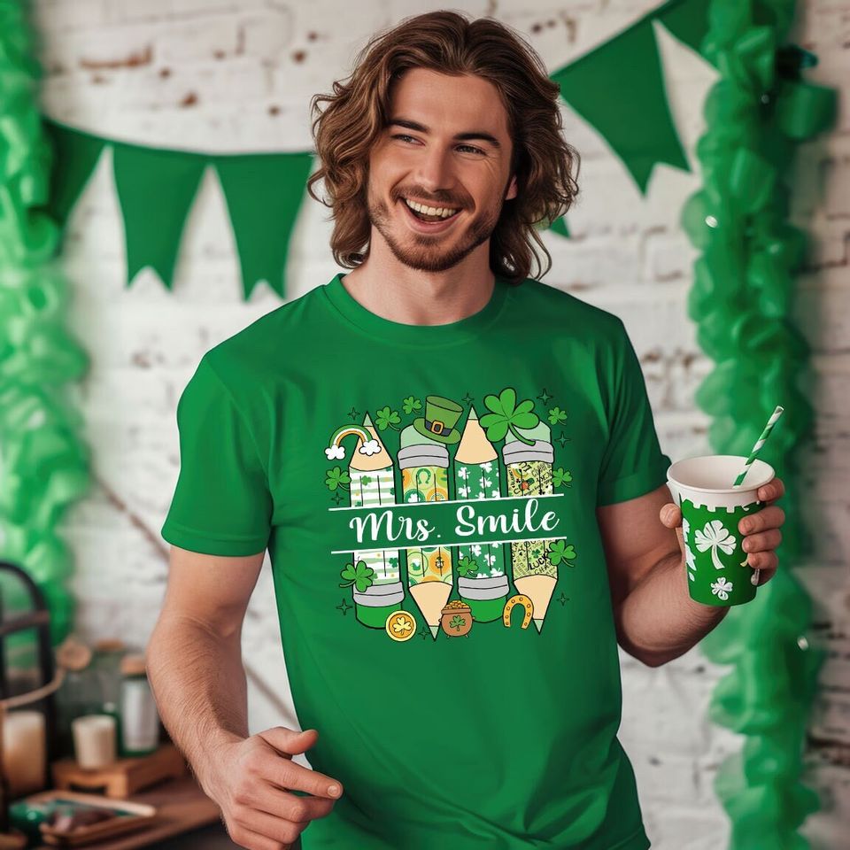 Custom St Patricks Day Teacher Shirts, St Paddys Day Shirt