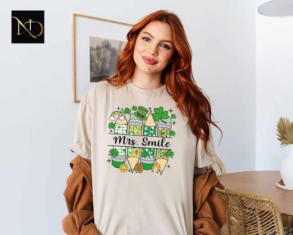 Custom St Patricks Day Teacher Shirts, St Paddys Day Shirt