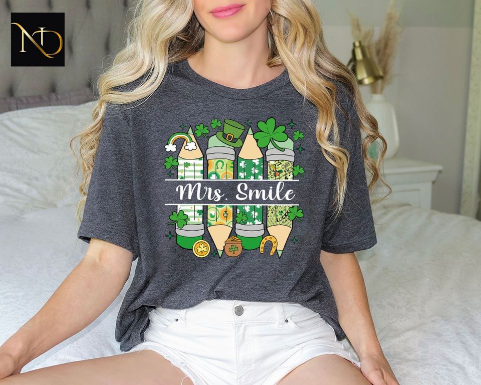 Custom St Patricks Day Teacher Shirts, St Paddys Day Shirt