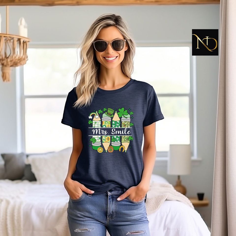 Custom St Patricks Day Teacher Shirts, St Paddys Day Shirt