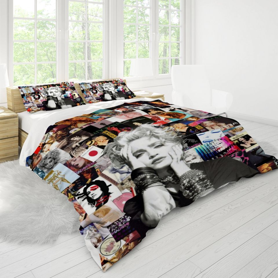 80s Madonna Bedding Set - Celebrity Beding Set
