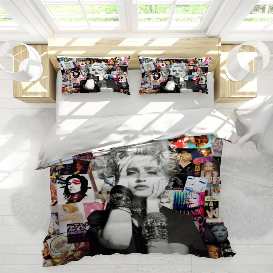80s Madonna Bedding Set - Celebrity Beding Set