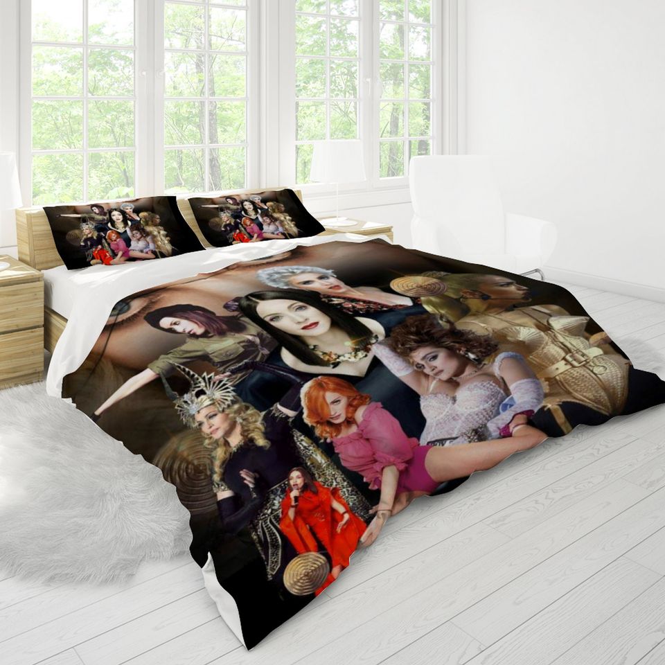 80s Madonna Bedding Set - Celebrity Beding Set