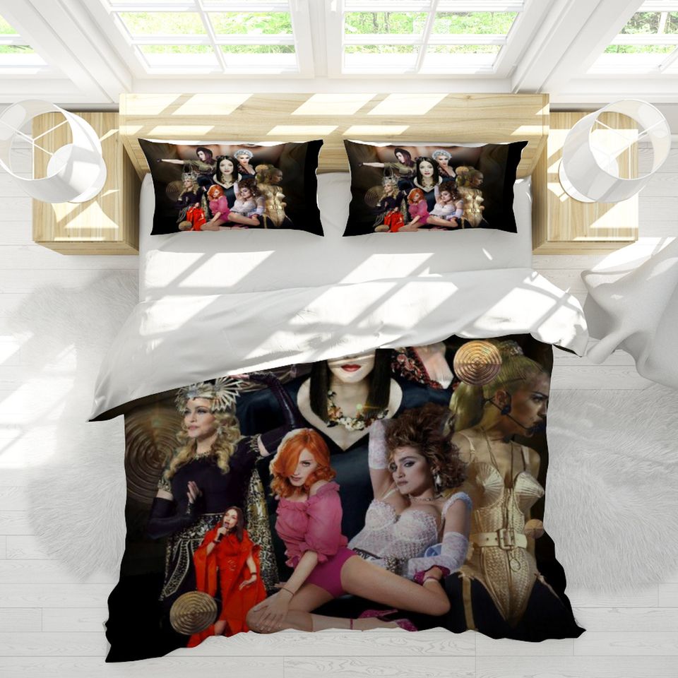 80s Madonna Bedding Set - Celebrity Beding Set